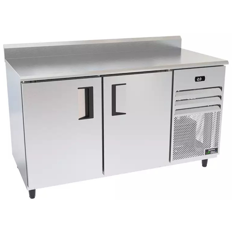 Balcão de Serviço Congelado Standard 1,5m Externo e Interno Inox Venâncio