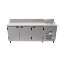 Balcão de Serviço Refrigerado Inox Interno e Externo com Cuba Direita Kofisa