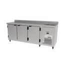 Balcão de Serviço Refrigerado Inox Interno e Externo com Cuba Direita Kofisa