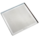 Bandeja Turbo 35x35x1 perfurada Estampada Inox
