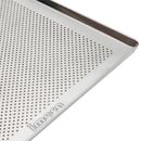 Bandeja Turbo 35x35x1 perfurada Estampada Inox