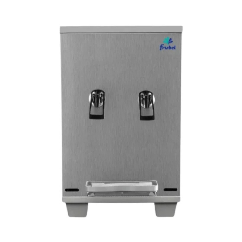 Bebedouro Industrial 10 Litros de Bancada 1 Torneira Gelada e 1 Torneira Natural Frisbel