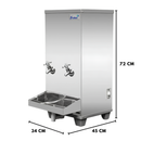 Bebedouro Industrial Bancada Inox 25 Litros 220V Frisbel