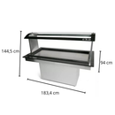 Buffet Self Service Fria 12 Cubas Polar