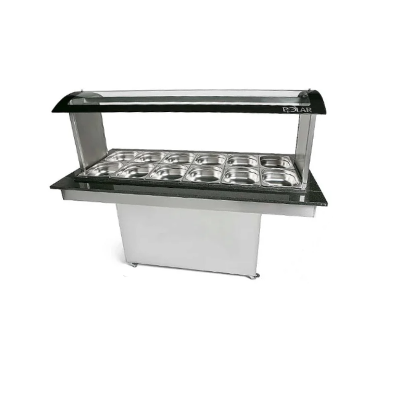 Buffet Self Service Quente 12 Cubas Polar