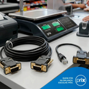 Kit Cabo Conversor Serial RS23C para Balanças Linha Prix Toledo