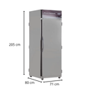 Câmara Fria Pass Trough Têrmico 24 GN 1/1 Inox Skymsen