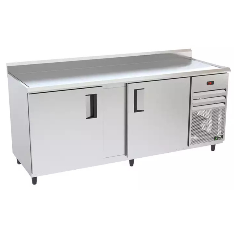 Balcão de Encosto Refrigerado Inox 2000mm 220V Venâncio