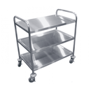 Carro Transporte 3 Bandejas Inox - Multinox