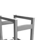 Cavalete Expositor Prime 45 cm Inox Venâncio