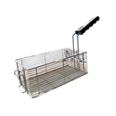 Cesto para Fritura Industrial Inox Cabo 31x16x13,5cm Venâncio