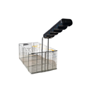 Cesto para Fritura Industrial Inox Cabo 31x16x13,5cm Venâncio