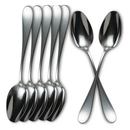 Conjunto com 12 Colheres Sobremesa Linha Star GP Inox