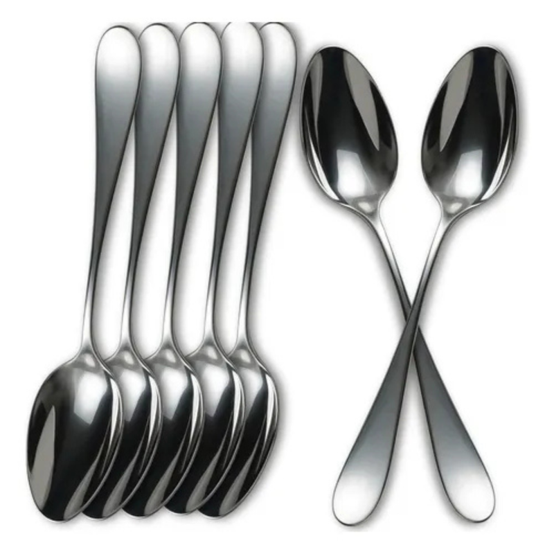 Conjunto com 12 Colheres Sobremesa Linha Star GP Inox