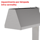 Conservador de frituras 2 cubas 1/2 Metalcubas