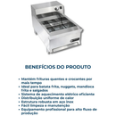 Conservador de Fritura Elétrico 18 Prime 220V Venâncio