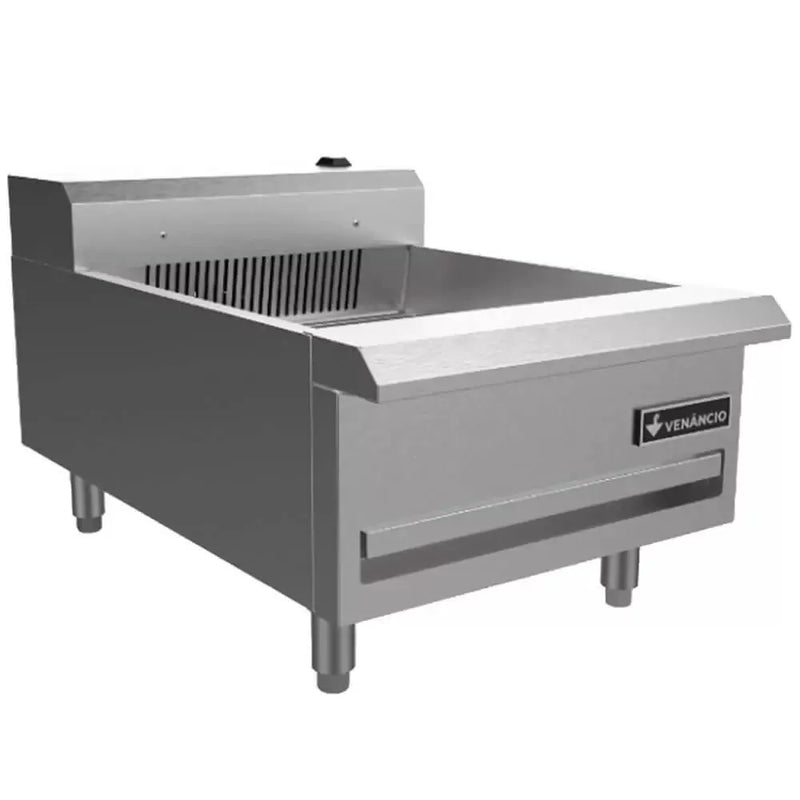 Conservador de Fritura Elétrico Linha Prime Aço Inox 1 Cuba Aquecedor 18" 220v - Venâncio