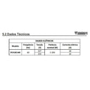 Conservador de Fritura Elétrico Linha Prime Aço Inox 1 Cuba Aquecedor 18" 220v - Venâncio