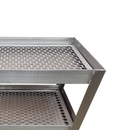 Copeira Inox 3 Planos Belinox 600x380x500mm Fritomaq