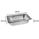 Kit 2 Cubas 1/4 65mm Lisa Modelo Europeu Vaccarin