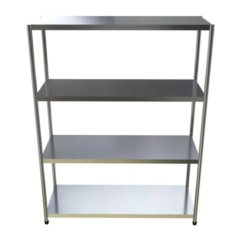 Estante Inox 430 150x40x165cm Com 4 Planos Lisa