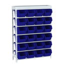 Estrutura Caixa Box 133x94x25 24 Gavetas 7 Cristal sem Caixa - Amapá