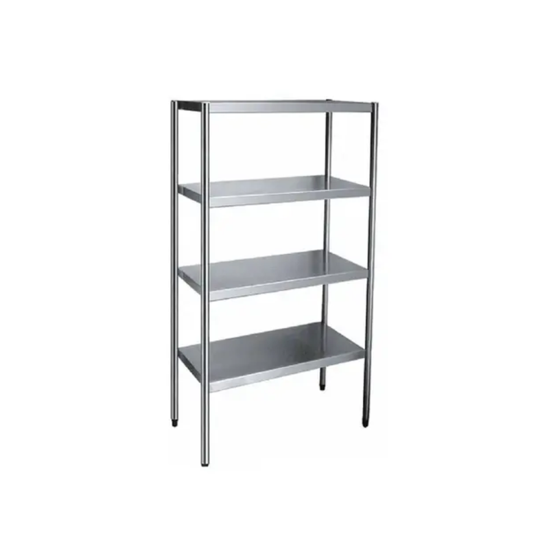 Estante Inox 4 planos lisa 100x40x165cm Promaq