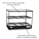 Estufa Reta com LED 6 Bandejas Dupla 220V Tita