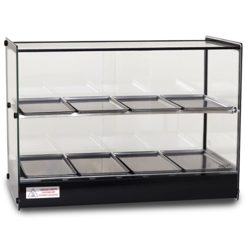 Estufa Vidro Reto 8 Bandeja Dupla Led 220V Tita
