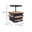 Expositor Aquecido Self Service Linha Suprema - Frilux