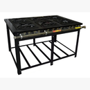 Fogão Industrial Maxi 06 Bocas 40x40 Venâncio