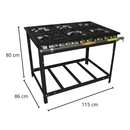 Fogão Industrial Extra 6 Bocas 30x30 Perfil 7 Venâncio