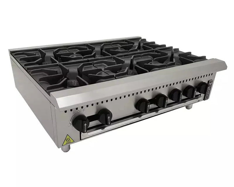 Fogão De Bancada Inox Prime 6 Bocas - Venâncio