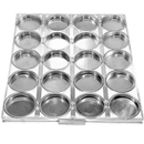 Assadeira  para 20 Pães de Hambúrguer 68x58cm Alispan