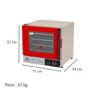 Forno Turbo Eletrico Plus Fast Oven Vermelho 200V Progas