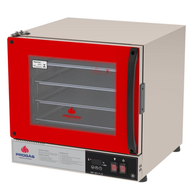 Forno Turbo Eletrico Plus Fast Oven Vermelho 200V Progas