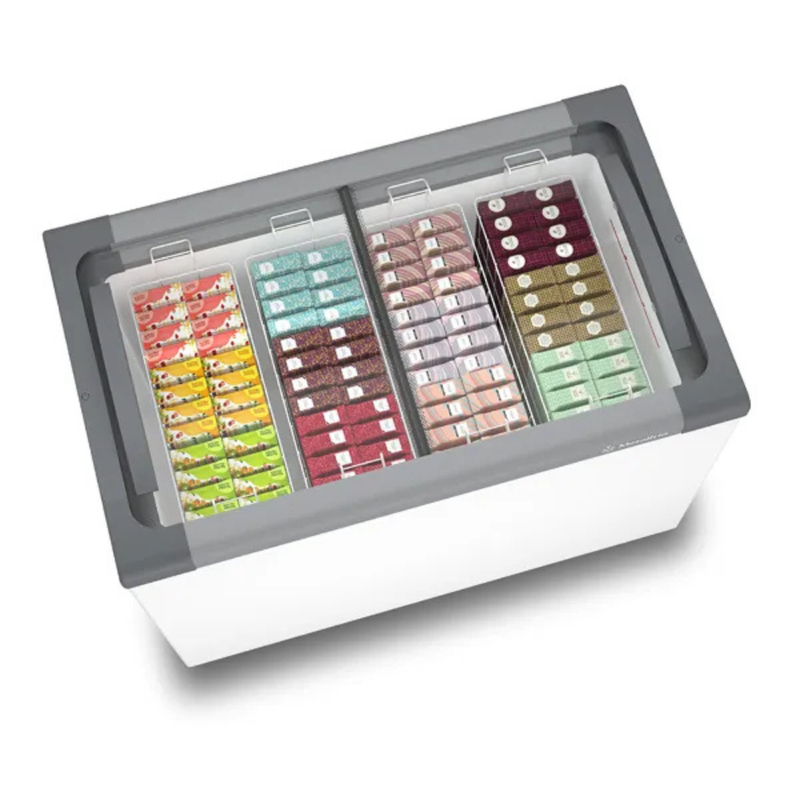 Freezer Tampas de Vidro 292 litros 220V Metalfrio
