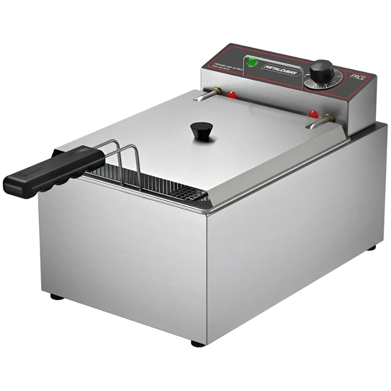 Fritadeira Elétrica 5 Litros de 1 Cuba com 150mm de Profundidade 220V Metalcubas