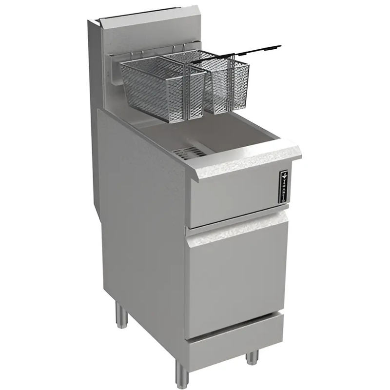 Fritador Óleo Industrial Prime à Gás GN 20 Litros Venâncio