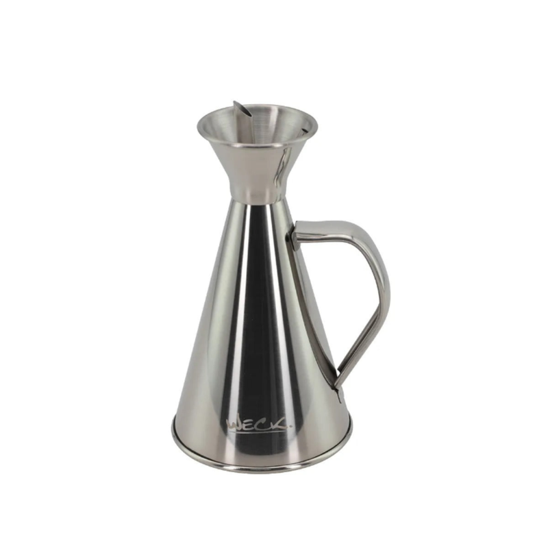 Galheteiro com Bico em Aço Inox 500ml Weck Up