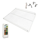 Grade para Geladeira ERV 400 56x43 Branca com Suporte para Refrigeração Comercial