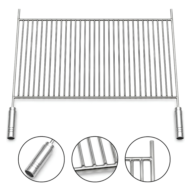 Grelha de Inox Argentina Aramada 55x40 Jota's Grill