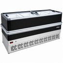 Ilha De Congelados Polar Dupla Ação Vidro Reto Light 220v
