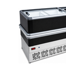 Ilha De Congelados Polar Dupla Ação Vidro Reto Light 2 metros 220v