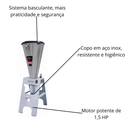 Liquidificador Comercial 25 Litros Inox Basculante 220V Skymsen