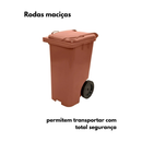 Contêiner Plástico 240L com Rodas - JSN