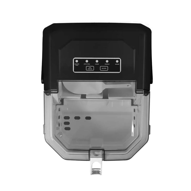 Máquina de Gelo MG-02 Preta 12kg 220V – Agratto