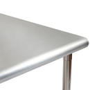 Mesa de Trabalho 1,9m Inox 430 Desmontável Multiuso Imeca