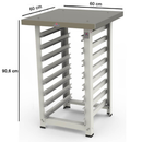 Mesa para forno de convecção Progás