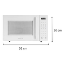 Micro Ondas Residencial Branco Alta Potência 32L 1400W 220V Agratto